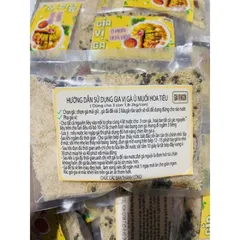 Gia vị gà ủ muối hoa tiêu 3 con gà chuẩn vị thơm ngon- gói 300g 883613