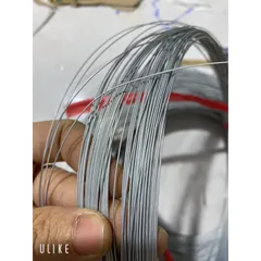 100 Mét dây thép mạ kẽm 0.6 li làm hoa giấy, trang trí thủ công