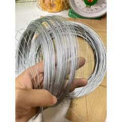 50 Mét dây thép mạ kẽm 0.5 li làm hoa giấy, làm đồ trang trí đa năng