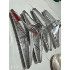 10 Móc nhôm đại 5.5kg không rãnh 45cm - Móc nhôm treo quần áo người lớn cao cấp