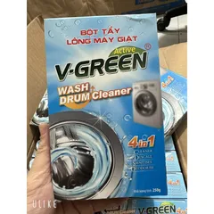 Bột tẩy lồng máy giặt hộp 200G - Tẩy lồng máy giặt