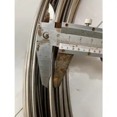 5 Dây thép inox 201 sáng bóng 4 li - dây inox dày 4mm( giá 1 mét )