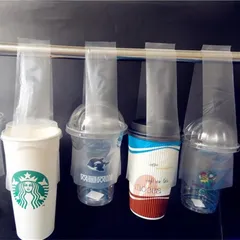 1Kg Túi chữ T, túi đựng ly trà sữa, nước ép, sinh tố, cafe dai êm