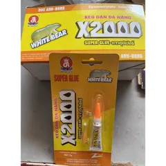 Keo dán X2000 siêu dính - keo dán đa năng dán được trên mọi vật liệu