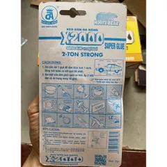 Keo dán X2000 siêu dính - keo dán đa năng dán được trên mọi vật liệu