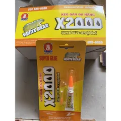 Keo dán X2000 siêu dính - keo dán đa năng dán được trên mọi vật liệu
