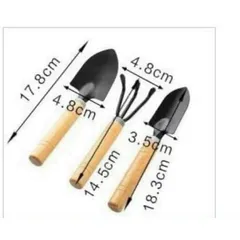 Bộ dụng cụ làm vườn 3 chi tiết tiện dụng