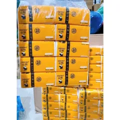 Bịch 10 gói (3000 tờ) giấy ăn gấu trúc màu trắng