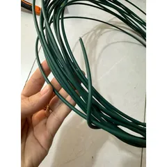 10 Mét dây thép bọc nhựa màu xanh 3.5li uốn dẻo - Dây thép bọc nhựa đa năng