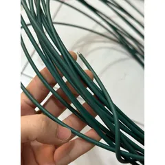 10 Mét dây thép bọc nhựa màu xanh 3.5li uốn dẻo - Dây thép bọc nhựa đa năng