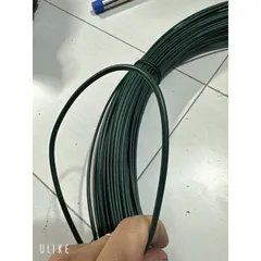 1kg Dây thép bọc nhựa màu xanh không rỉ loại 3.5 li - Dây thép bọc nhựa