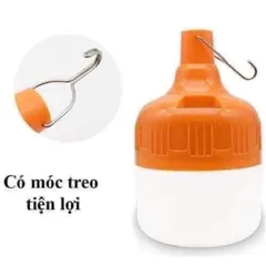 Bóng đèn tích điện 100W siêu sáng tiết kiệm điện năng lên đến 6-8H