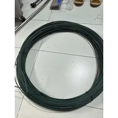 10 Mét dây thép bọc nhựa màu xanh loại 2.5li và 3.5li - Dây thép đa năng