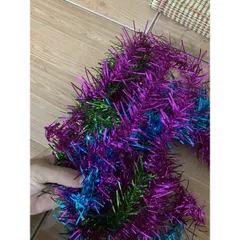 Dây kim tuyến loại 1 màu để trang trí sinh nhật, noel, tiệc rất đẹp