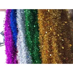 Dây kim tuyến loại 1 màu để trang trí sinh nhật, noel, tiệc rất đẹp