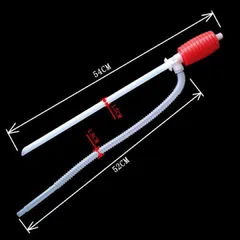 Dụng cụ bơm hút xăng dầu ô tô xe máy, hút bia rượu bằng nhựa