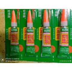 2 lọ Keo dán đa năng Super Glue siêu dính dán mọi vật liệu siêu chắc chắn