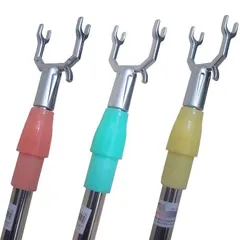 Cây phơi quần áo, gậy lấy đồ, cây lấy quần áo trên cao bằng nhựa, inox rút gọn