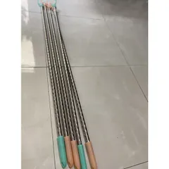 Cây phơi quần áo, gậy lấy đồ, cây lấy quần áo trên cao bằng nhựa, inox rút gọn