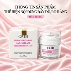 Kem Dưỡng Trắng & Mờ Nám Ngày Đêm +Dr.Lee Meso Whitening Face Cream (30g)