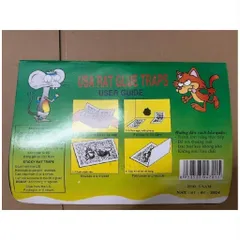 (combo 20 miếng) Keo dính CHUỘT - Miếng keo dán chuột - keo tốt Lớp keo dày