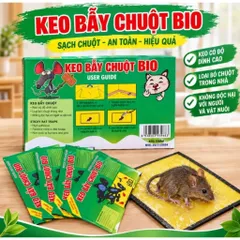 (combo 20 miếng) Keo dính CHUỘT - Miếng keo dán chuột - keo tốt Lớp keo dày