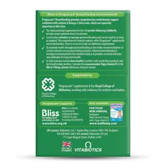 Vitabiotics Pregnacare Breast Feeding - Hấp thụ qua sữa mẹ kích thích phát triển trí não và thị giác toàn diện của trẻ sơ sinh chính hãng Anh