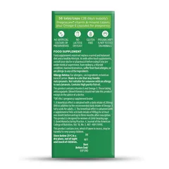 Vitabiotics Pregnacare Plus Omega 3 - Tăng cường sức đề kháng hỗ trợ giảm tình trạng ốm nghén mệt mỏi ở mẹ bầu chính hãng Anh