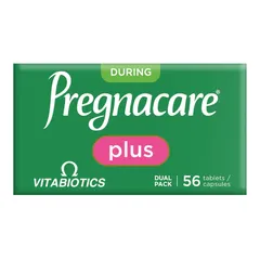 Vitabiotics Pregnacare Plus Omega 3 - Tăng cường sức đề kháng hỗ trợ giảm tình trạng ốm nghén mệt mỏi ở mẹ bầu chính hãng Anh
