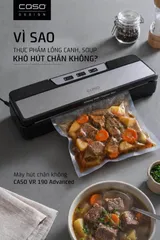 MÁY HÚT CHÂN KHÔNG TIÊN TIẾN CASO VR190