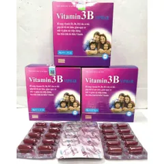 cao thể trạng, hỗ trợ kén ăn, người suy nhược, bị lao lực, mất ngủ Vitamin 3B Viphar B1 B6 B12 Bổ Sung Vitamin Nhóm B, Hỗ Trợ Bồi Bổ Cơ Thể, Nâng Cao Thể Trạng Cho Người Mệt Mỏi, Ăn Uống Kém