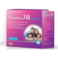 cao thể trạng, hỗ trợ kén ăn, người suy nhược, bị lao lực, mất ngủ Vitamin 3B Viphar B1 B6 B12 Bổ Sung Vitamin Nhóm B, Hỗ Trợ Bồi Bổ Cơ Thể, Nâng Cao Thể Trạng Cho Người Mệt Mỏi, Ăn Uống Kém