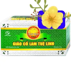 Trà giảo cổ lam tuệ linh Thanh nhiệt mát gan, giải độc, lợi tiểu, tăng cường chức năng gan, mẩn ngứa, mày đay, mụn nhọt