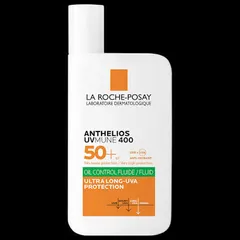 (Hàng ngoại) Kem Chống Nắng La Roche-Posay Anthelios UVMune 400 Fluide Oil Control 50ml - Bảo Vệ Da Nhạy Cảm, Kiểm Soát Dầu, Chống Nắng Hiệu Quả