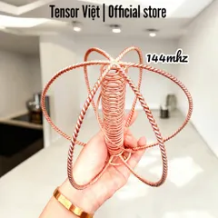 (Phạm Tráng Tensor Việt) Bộ điều hòa môi trường (Harmonizer) đồng đỏ nguyên chất size lớn, tensor rings