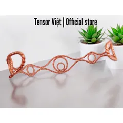 (Phạm Tráng Tensor Việt) Vương miện tensor đội đầu 144mhz đồng đỏ nguyên chất. Mẫu order 102402