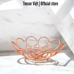 (Phạm Tráng Tensor Việt ) Giỏ đựng đồ, rổ rá tensor 144mhz, 432mhz bằng đồng đỏ sạc năng lượng, tái cấu trúc nước