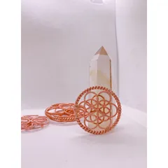 (Phạm Tráng Tensor Việt) Bông hoa Tensor 188mhz + Galactic cubit tensor rings đồng đỏ