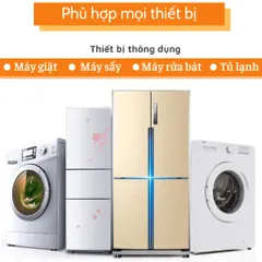 Combo 4 miếng đệm cao su dẻo siêu bền lót chân máy giặt chống rung chống ồn Hàng Việt Nam Xuất Khẩu