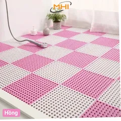 ❤️Combo 20 Vỉ Lót Sàn Nhà tắm MHI Dẻo Siêu Bền- Thảm Nhựa lót sàn vệ sinh, bể bơi, sân vườn HVNXK