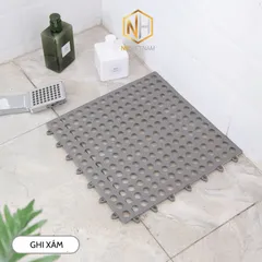 ❤️Combo 20 Vỉ Lót Sàn Nhà tắm MHI Dẻo Siêu Bền- Thảm Nhựa lót sàn vệ sinh, bể bơi, sân vườn HVNXK