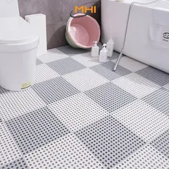 ❤️Bộ 4✅Tấm Lót Sàn Nhà tắm MHI Dẻo Siêu Bền- miếng sàn, vỉ lót sàn vệ sinh, bể bơi, sân vườn