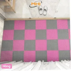 ❤️Bộ 4✅Tấm Lót Sàn Nhà tắm MHI Dẻo Siêu Bền- miếng sàn, vỉ lót sàn vệ sinh, bể bơi, sân vườn