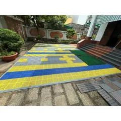 [SIÊU BỀN] Vỉ Lót Sàn Rửa Xe Ô Tô Xe Máy - Gara Xe Chuyên Nghiệp 40cm x 40cm x 2,3cm
