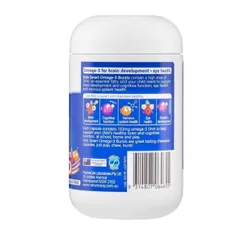 Nature’s Way Kids Smart Bursts High DHA Omega-3 Fish Oil Trio 60 viên nhai mềm