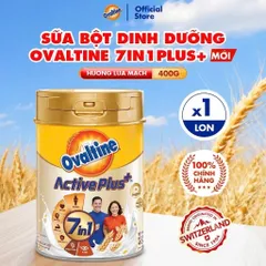 (CHÍNH HÃNG) Sữa Ovaltine Active Plus 400g Ăn Ngon Ngủ Ngon