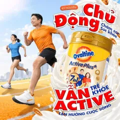 (CHÍNH HÃNG) Sữa Ovaltine Active Plus 400g Ăn Ngon Ngủ Ngon