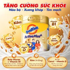 (CHÍNH HÃNG) Sữa Ovaltine Active Plus 400g Ăn Ngon Ngủ Ngon
