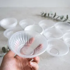 50 bát nhựa ăn cơm, ăn chè dùng 1 lần, nhựa nguyên sinh an toàn tiện lợi
