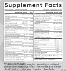 Viên Uống Bổ Sung Vitamin Tổng Hợp Multivitamin Sports Research 180v - Dinh Dưỡng Cần Thiết Để Tăng Cường Sức Khỏe, Hỗ Trợ Năng Lượng Hàng Ngày 885632